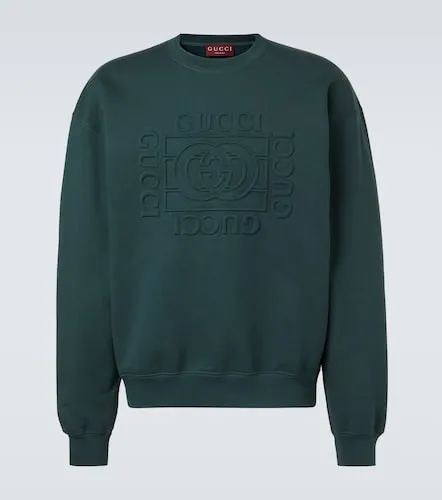 Sudadera de jersey de algodón con GG - Gucci - Modalova
