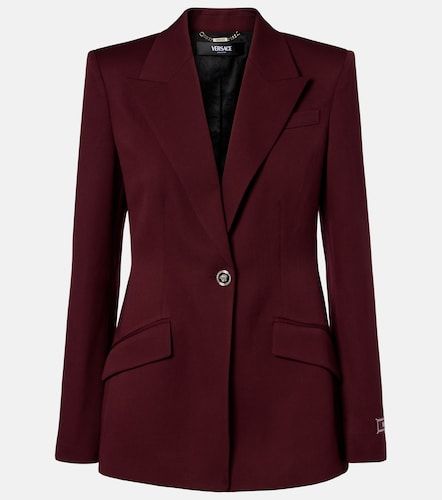 Versace Blazer de lana - Versace - Modalova