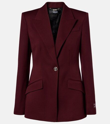 Versace Blazer in lana - Versace - Modalova