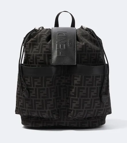 Mochila Strike FF Zucca con piel - Fendi - Modalova
