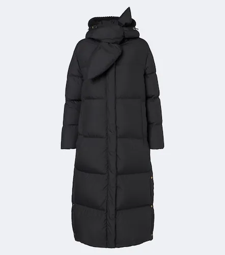 Moncler Ornement tie-neck down coat - Moncler - Modalova