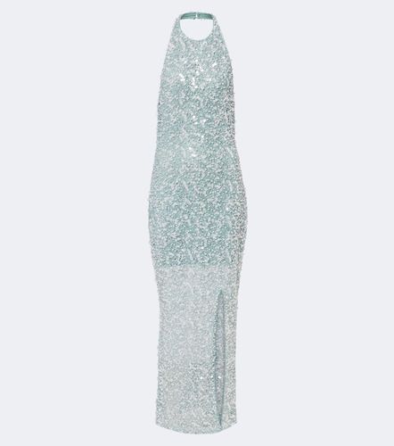 La Fuori Halterneck sequined gown - La Fuori - Modalova