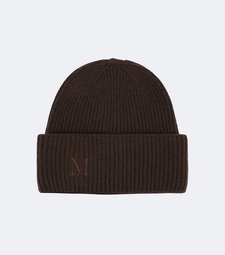 Embroidered cashmere beanie - Max Mara - Modalova