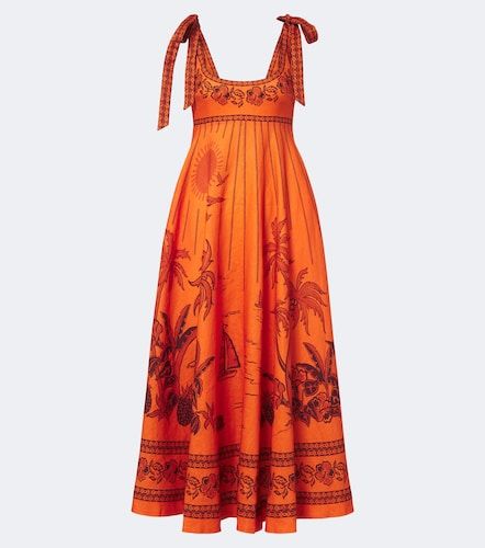 Alémais Midikleid Boathouse aus Leinen - Alemais - Modalova