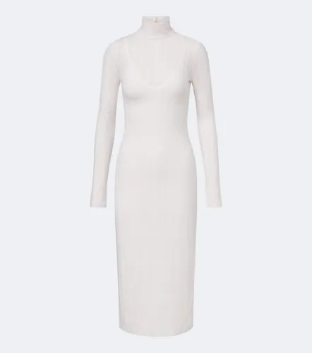 Vestido midi de punto en zigzag - Missoni - Modalova