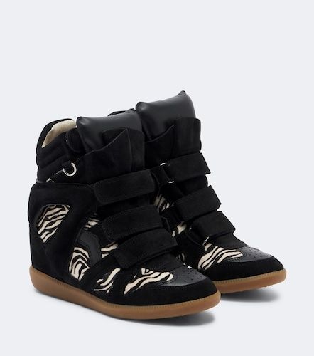Sneakers Bekett in cavallino e suede - Isabel Marant - Modalova
