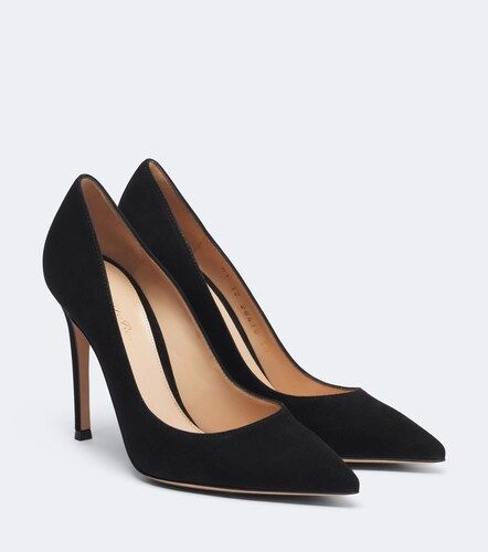 Gianvito 105 suede pumps - Gianvito Rossi - Modalova