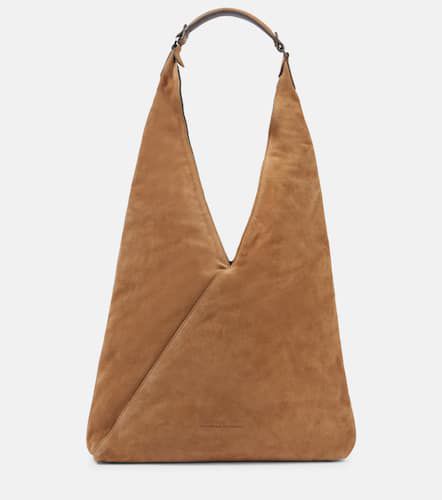 Borsa a spalla in suede - Brunello Cucinelli - Modalova