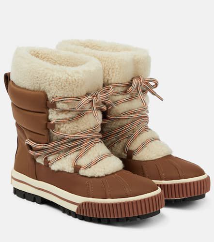 Ben Nevis shearling-trimmed ankle boots - Loro Piana - Modalova