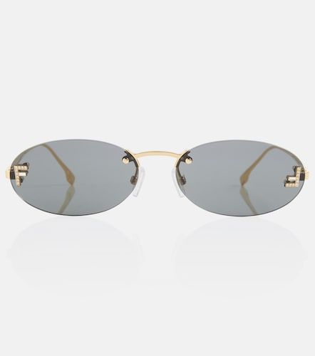 Gafas de sol ovaladas First Crystal - Fendi - Modalova