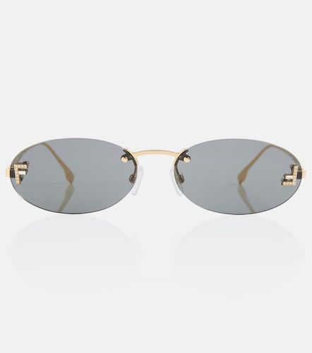 Occhiali da sole ovali First Crystal - Fendi - Modalova