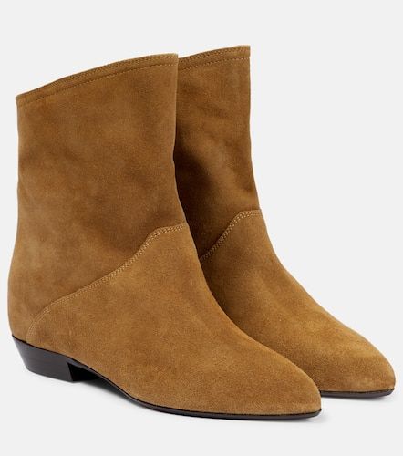 Ankle Boots Solvan aus Veloursleder - Isabel Marant - Modalova