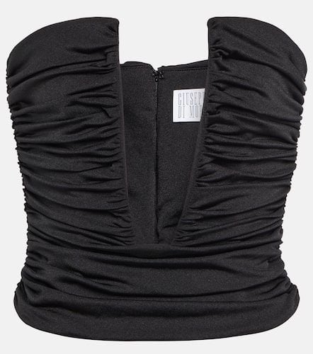 Ruched satin top - Giuseppe di Morabito - Modalova