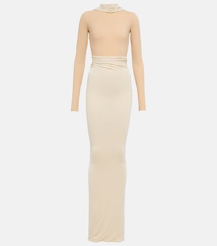 Maxikleid aus Jersey - MM6 Maison Margiela - Modalova