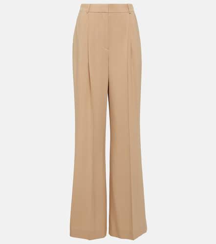 High-rise wide-leg silk-blend pants - Loro Piana - Modalova