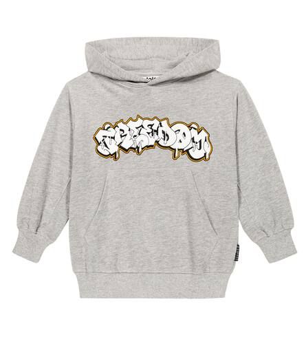 Molo Maxx printed cotton hoodie - Molo - Modalova