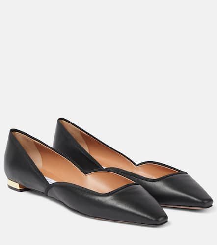 Aquazzura Maia leather ballet flats - Aquazzura - Modalova