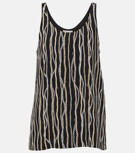 ChloÃ© Printed silk tank top - Chloe - Modalova