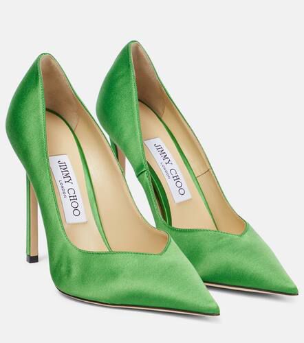 Jimmy Choo Casse 110 satin pumps - Jimmy Choo - Modalova