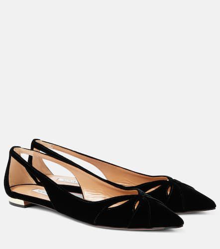 Moves cutout velvet ballet flats - Aquazzura - Modalova