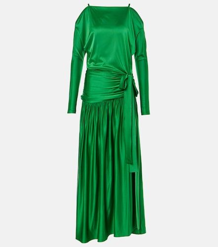 Rabanne Abito lungo in satin - Rabanne - Modalova