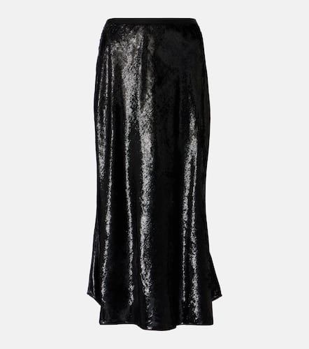 Lame satin midi skirt - Polo Ralph Lauren - Modalova