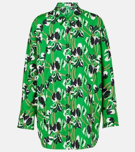 Caleb printed cotton blouse - Diane von Furstenberg - Modalova