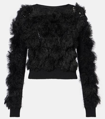 Givenchy Cropped-Pullover Pompom - Givenchy - Modalova