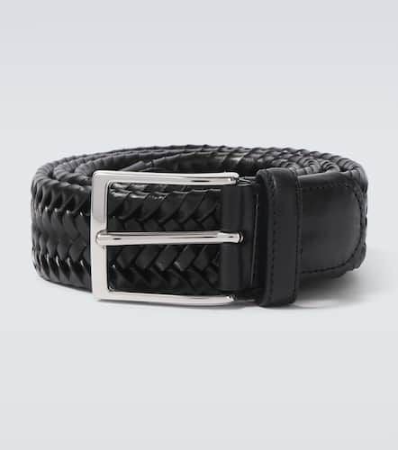 Rubinacci Braided leather belt - Rubinacci - Modalova