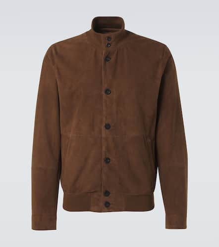 Rubinacci Suede bomber jacket - Rubinacci - Modalova