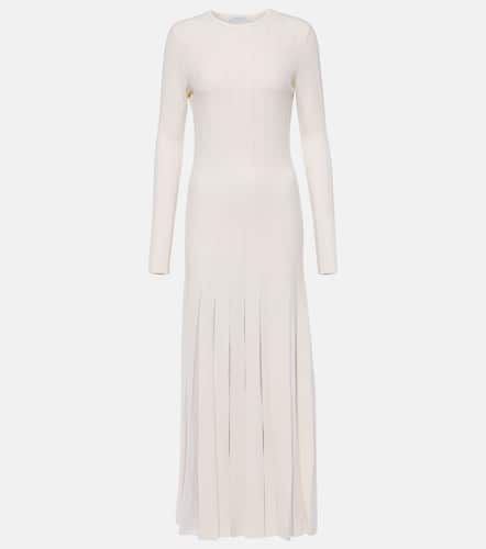 Walsh pleated wool and silk midi dress - Gabriela Hearst - Modalova