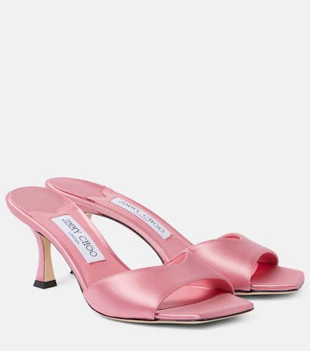 Jimmy Choo Skye 70 satin mules - Jimmy Choo - Modalova