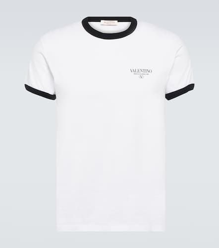 Logo cotton jersey T-shirt - Valentino - Modalova