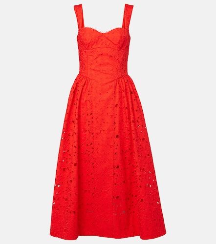 Vestido midi Blaire de encaje de algodón - Rebecca Vallance - Modalova
