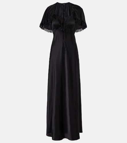Chloé Maxikleid aus Seidensatin mit Spitze - Chloe - Modalova