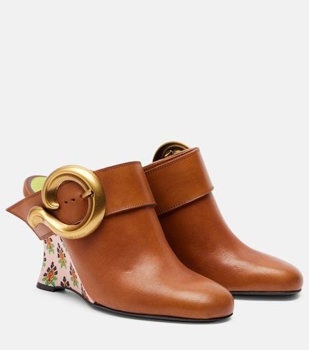 Etro Sabot leather wedges - Etro - Modalova