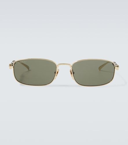 Gucci Bamboo rectangular sunglasses - Gucci - Modalova
