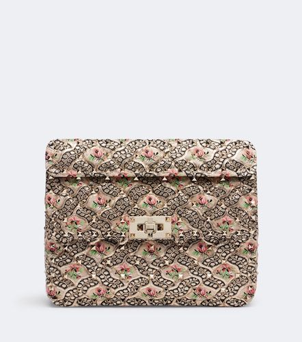 Borsa a spalla Rockstud Spike Medium - Valentino Garavani - Modalova
