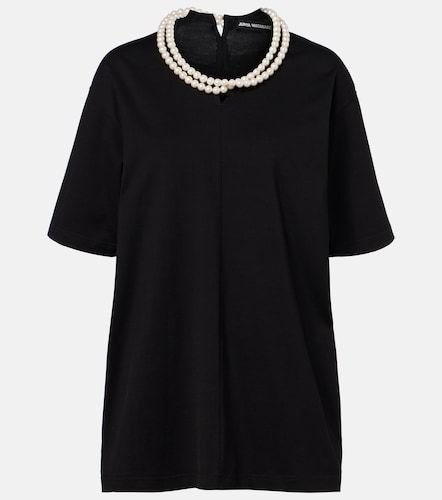 Top in cotone con perle bijoux - Junya Watanabe - Modalova