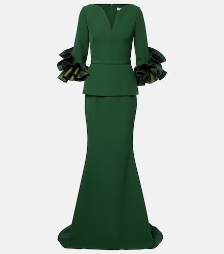 Safiyaa Clemenza crepe gown - Safiyaa - Modalova