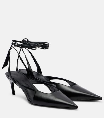 Slingback-Pumps Diane 55 aus Leder - The Attico - Modalova