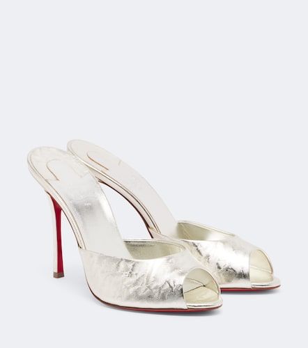 Me Dolly metallic leather mules - Christian Louboutin - Modalova
