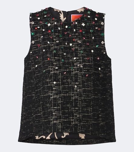 Verziertes Top La Scala aus Bouclé mit Lurex® - La DoubleJ - Modalova