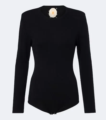 Knitted wool and cashmere bodysuit - Jardin des Orangers - Modalova