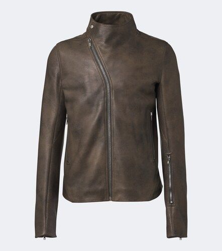 Chaqueta biker Release de piel - Rick Owens - Modalova
