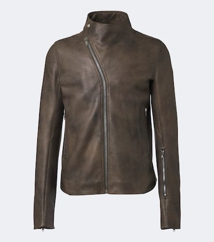 Giacca biker Release in pelle - Rick Owens - Modalova