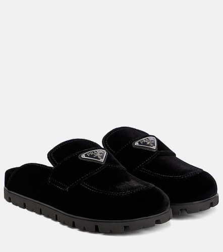 Prada Slippers aus Samt - Prada - Modalova