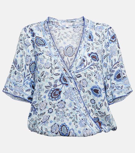 Becca floral crÃªpe top - Poupette St Barth - Modalova