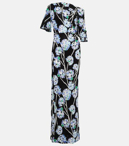 Vestido largo Wittrock de jersey floral - Diane von Furstenberg - Modalova