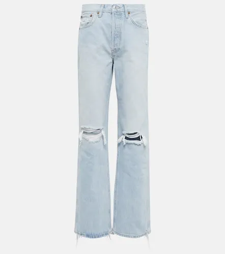 Jeans rectos 90s de tiro alto - Re/Done - Modalova